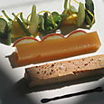 5 - IMG_foie gras de canard mi cuit, gelée de pomme du limousin, salade de légumes aux agrumes